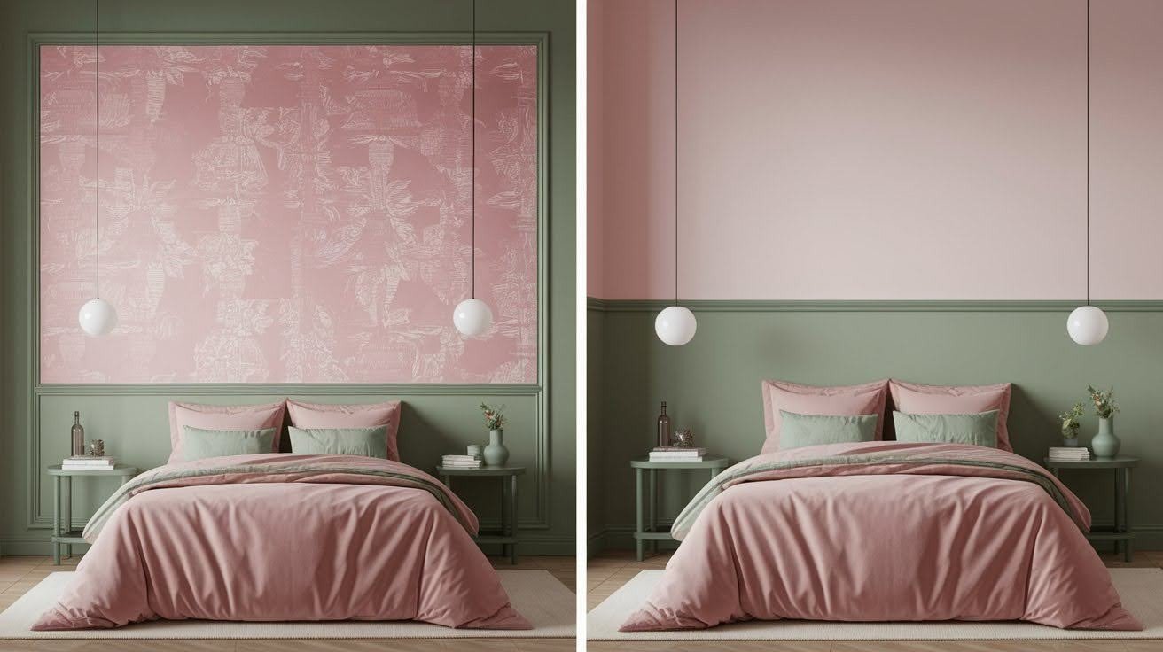 Accent Walls and Paint Tricks