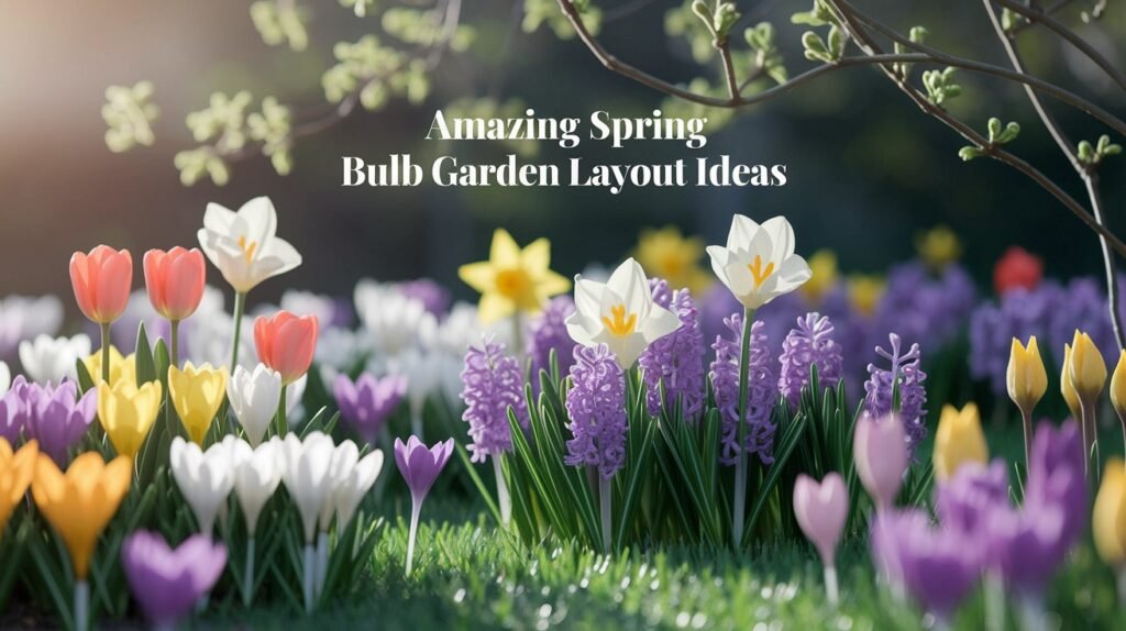 Amazing Spring Bulb Garden