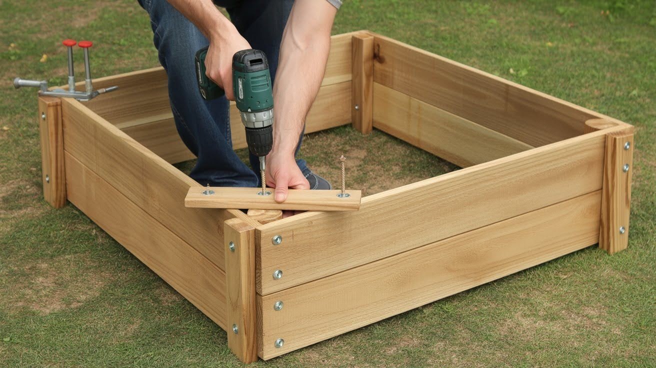 Assemble the Sandbox Frame