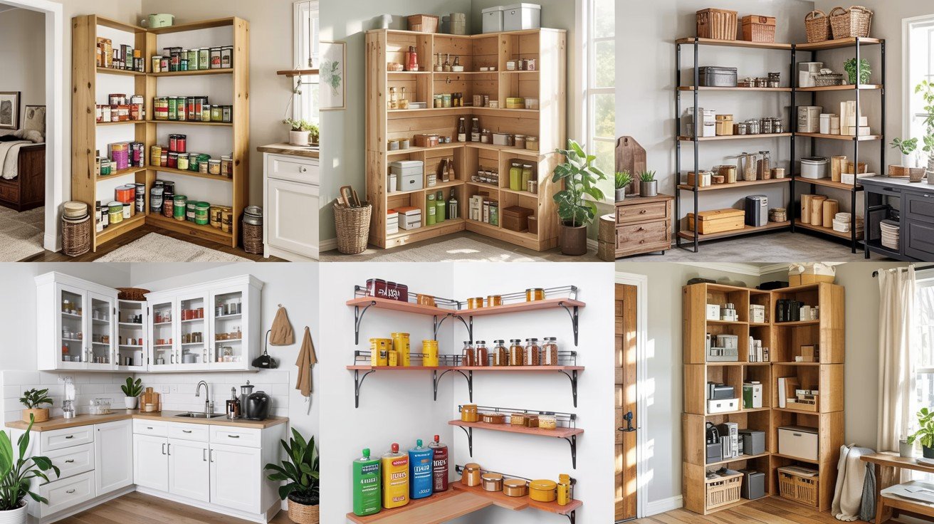 Basic DIY Corner Pantry Builds