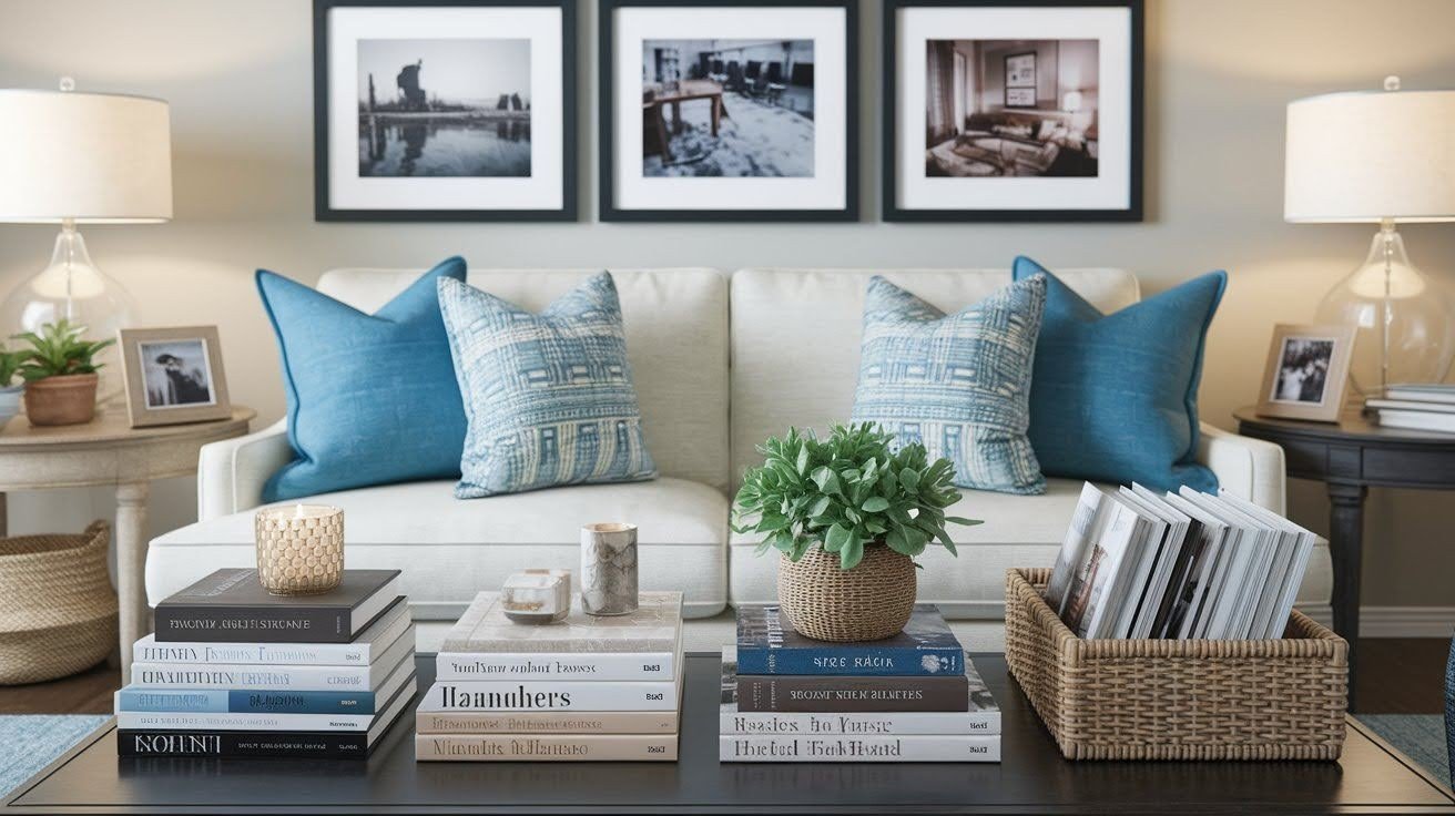 Books, Magazines, and Personal Touches