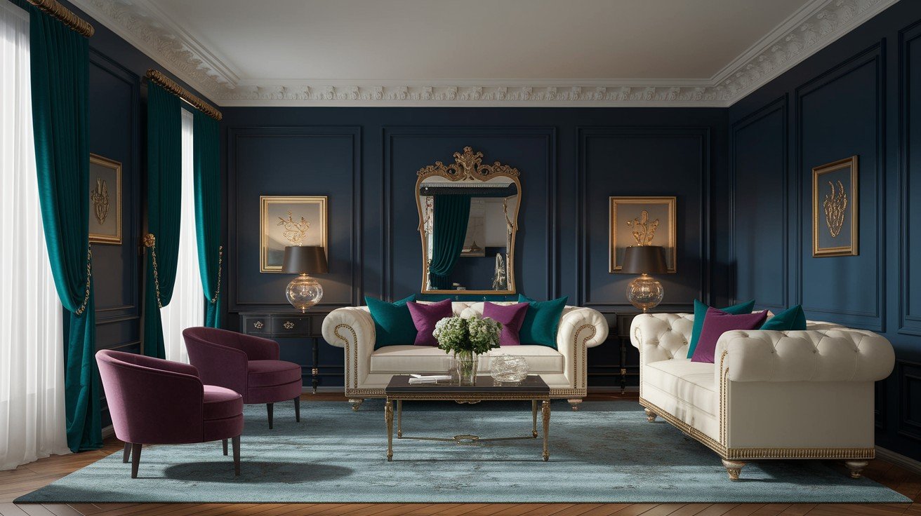 Choose a Bold, Regal Color Scheme