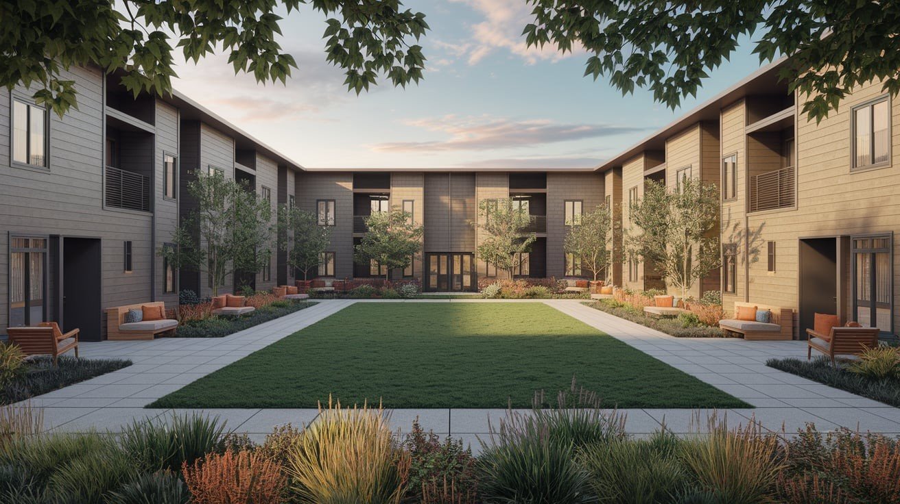 Courtyard-Style Layout