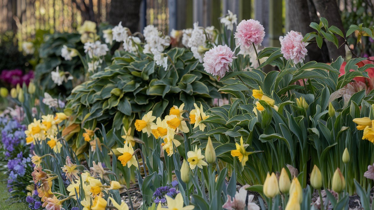 Disguise Dying Foliage with Perennials