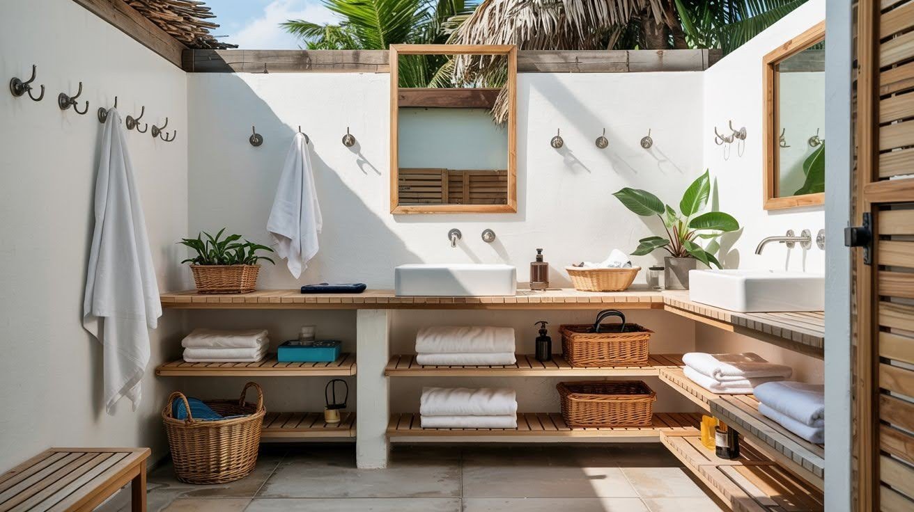 Install Hooks and Open Shelving