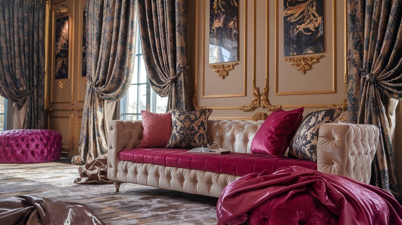 Layer with Luxe Fabrics and Patterns