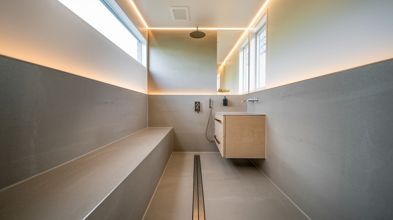 Minimalist Wet Room Conversion