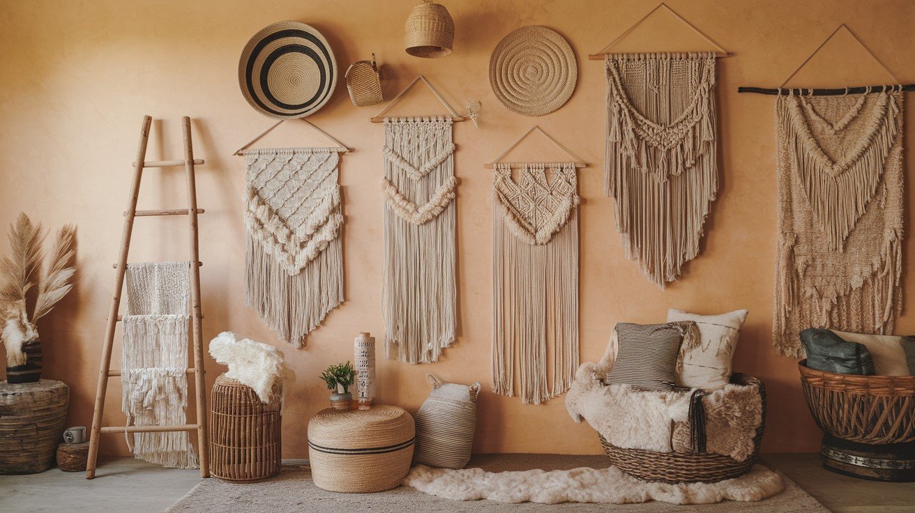 Sculptural & Textile Wall Hangings