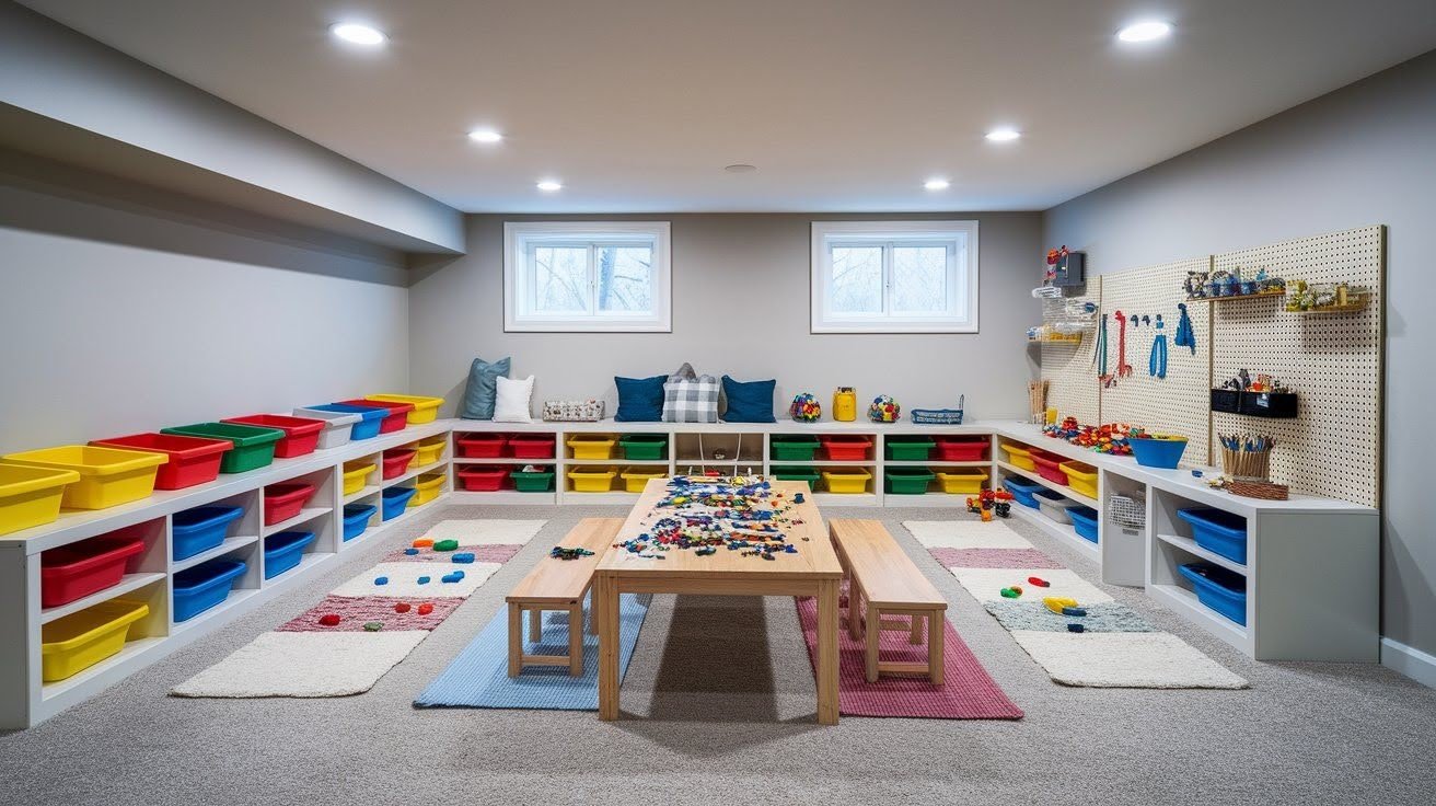 Set Up a LEGO or Crafting Station