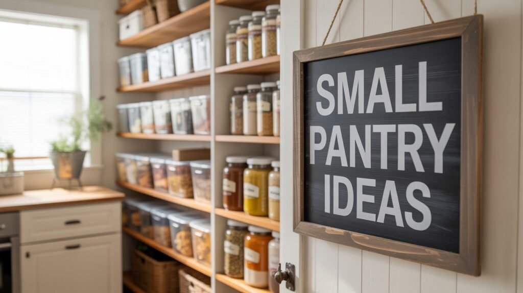 Small Pantry Ideas