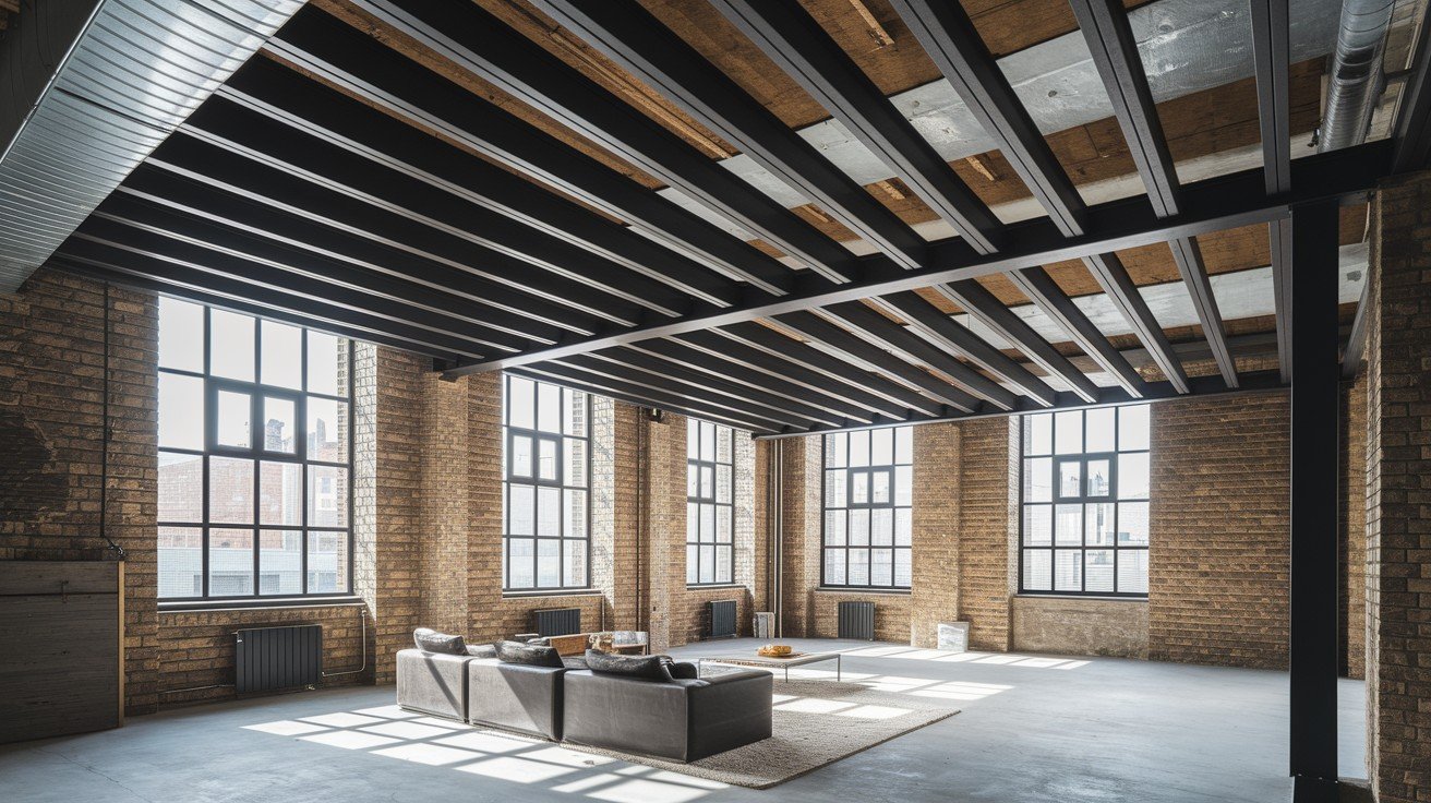 Suspended Ceiling Joists for Industrial Looks