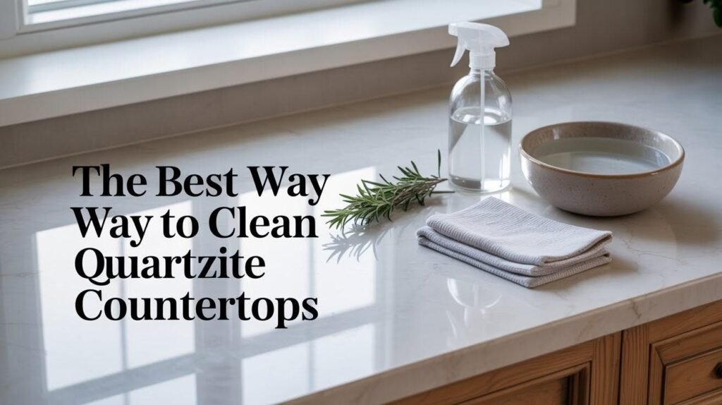 The Best Way to Clean Quartzite