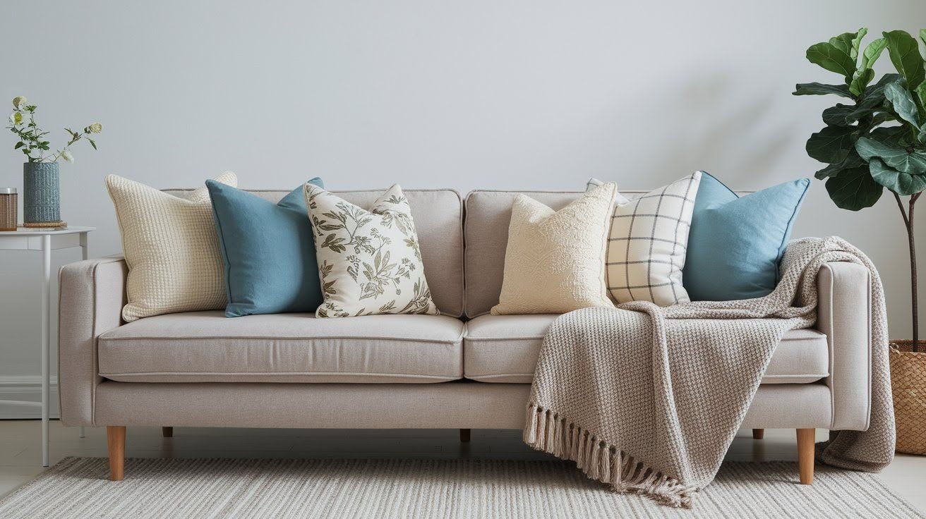 Throw Pillows and Blankets