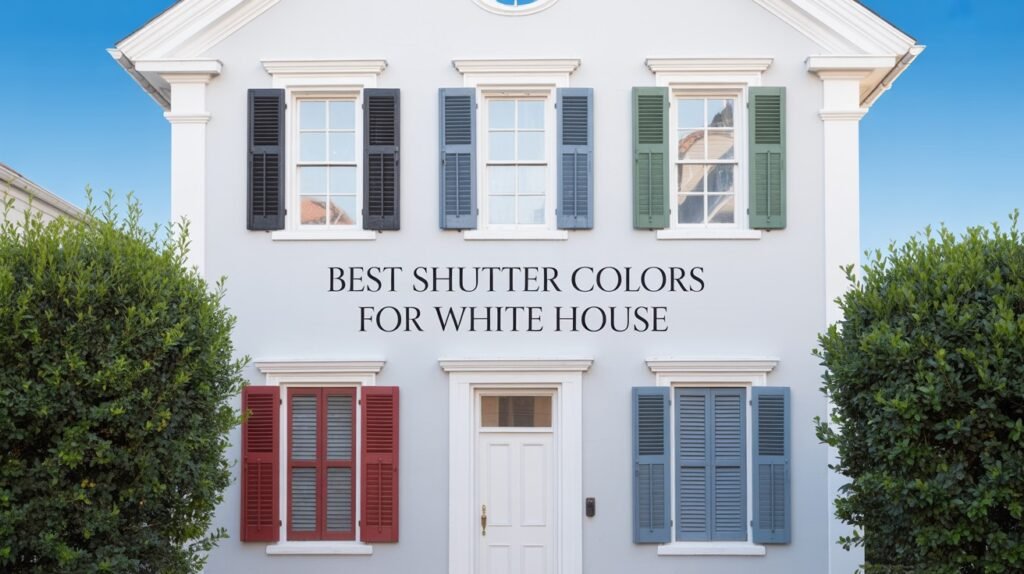 27 Best Shutter Colors for White House 27 Best Shutter Colors for White House