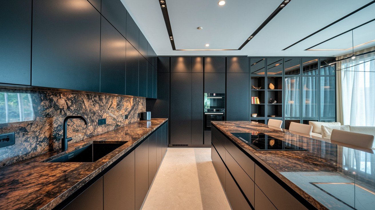 Black Cabinets