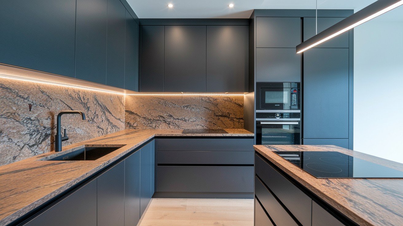  Charcoal or Deep Gray Cabinets