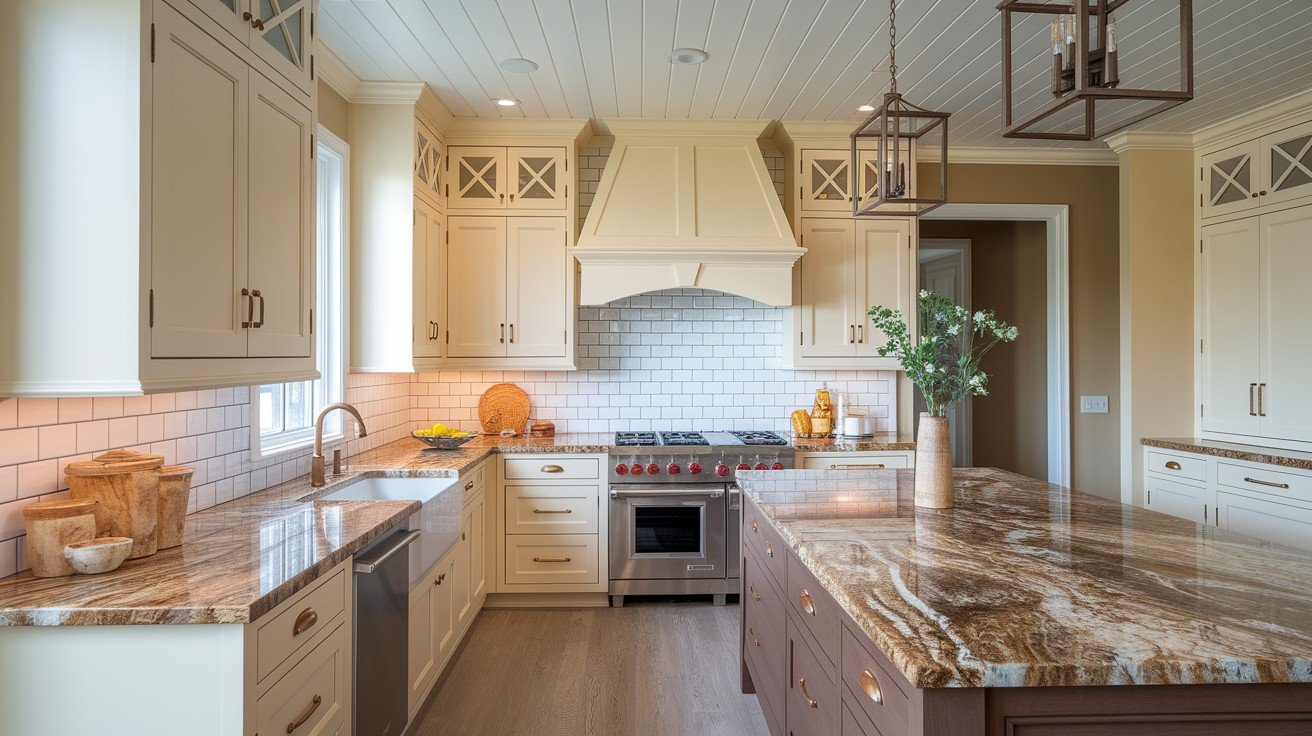 Cream or Off-White Cabinets