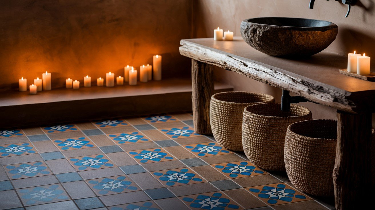 Create a Serene Mexican Spa Bathroom