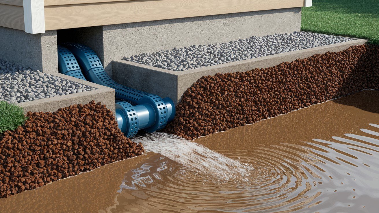 Tile Drain (Weeping Tile System)