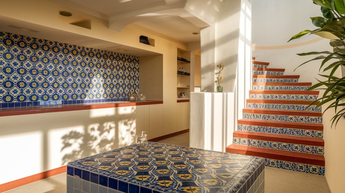 Use Handcrafted Talavera Tiles