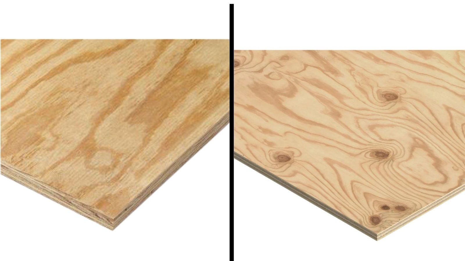 BCX vs. CDX Plywood