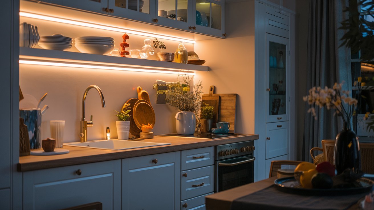 6. Install Soft Accent Lighting