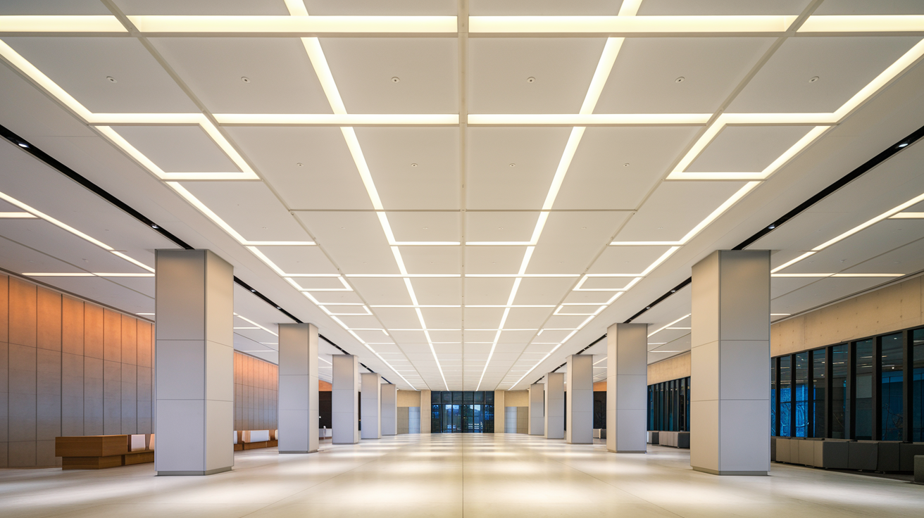 Modern Ceiling with Recessed Lighting
