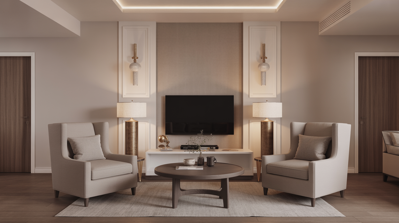 Why Corner TV Placement Works in Living Rooms
