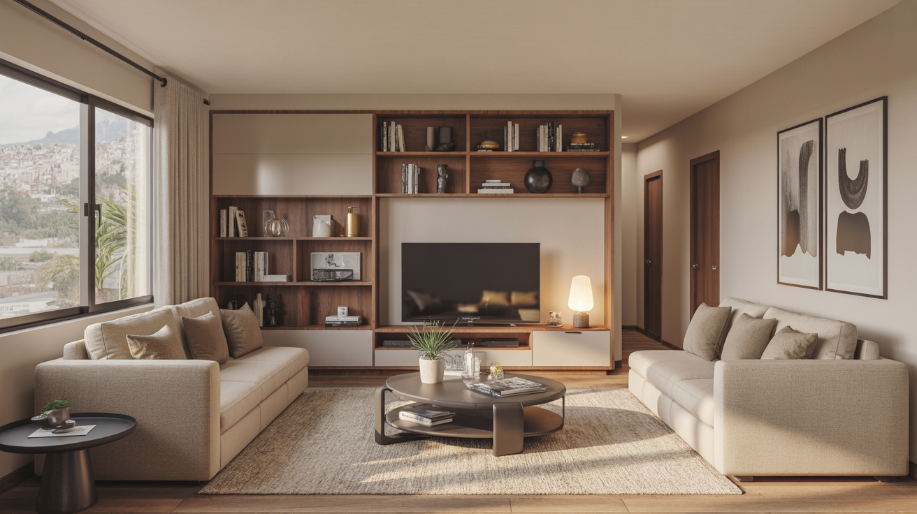 Why Corner TV Placement Works in Living Rooms
