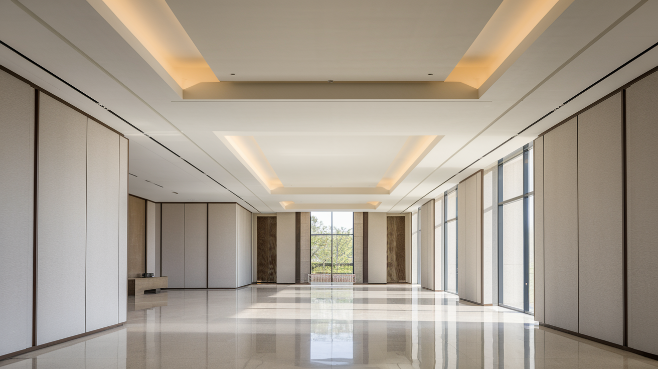 Minimalist Single-Layer Ceiling