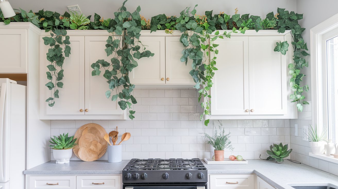 2. Use Greenery and Faux Plants