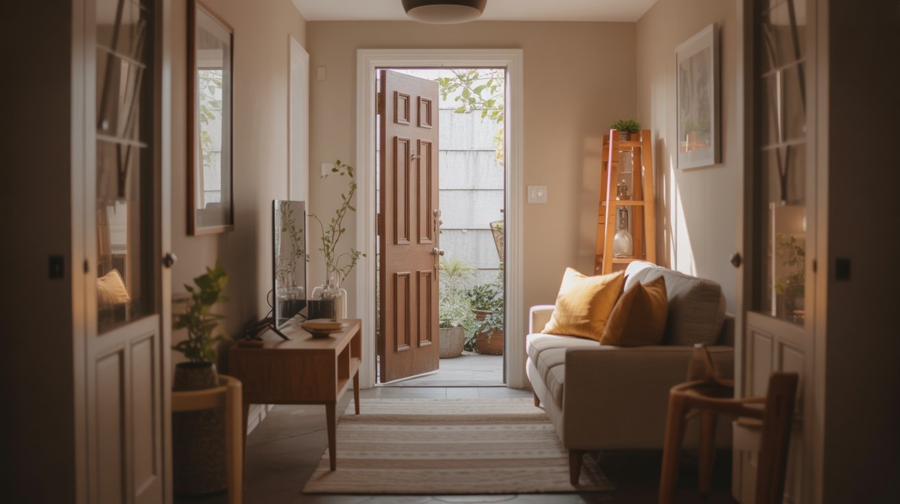 Understanding Front Door Feng Shui for Small Living Rooms
