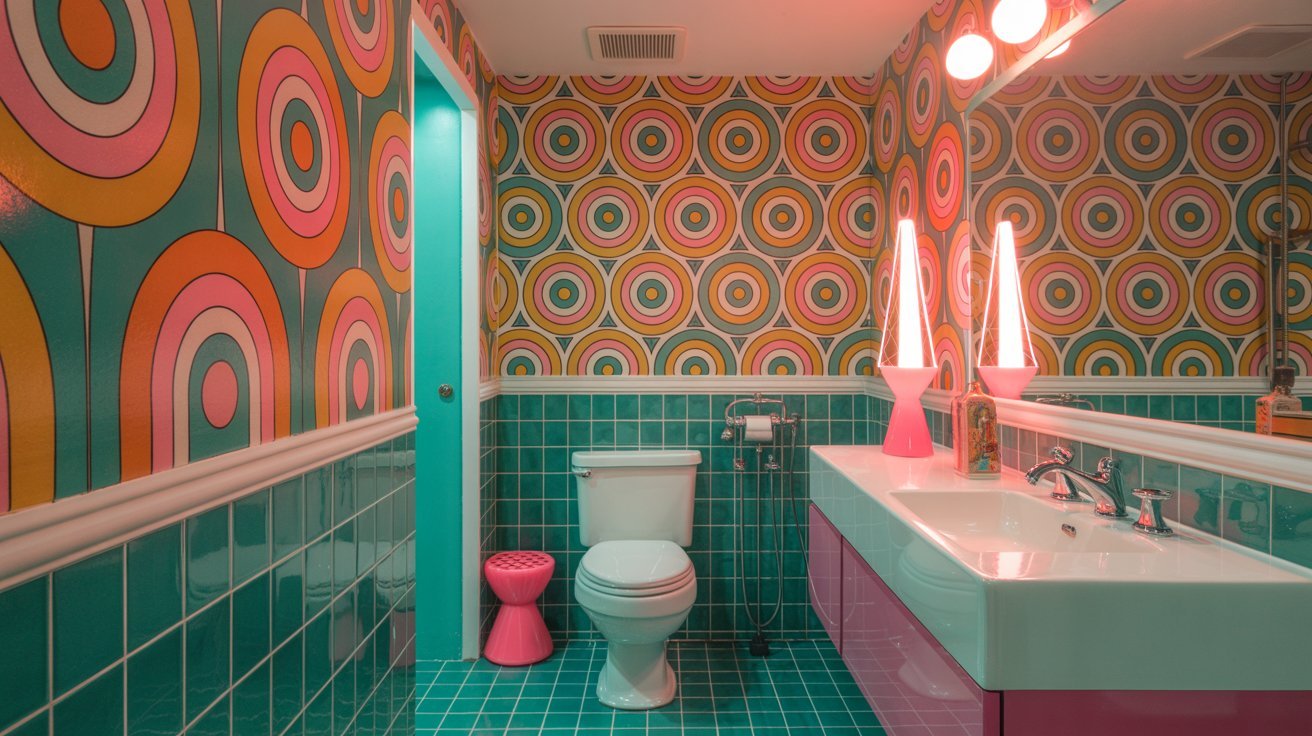 Retro Pop Theme Colorful