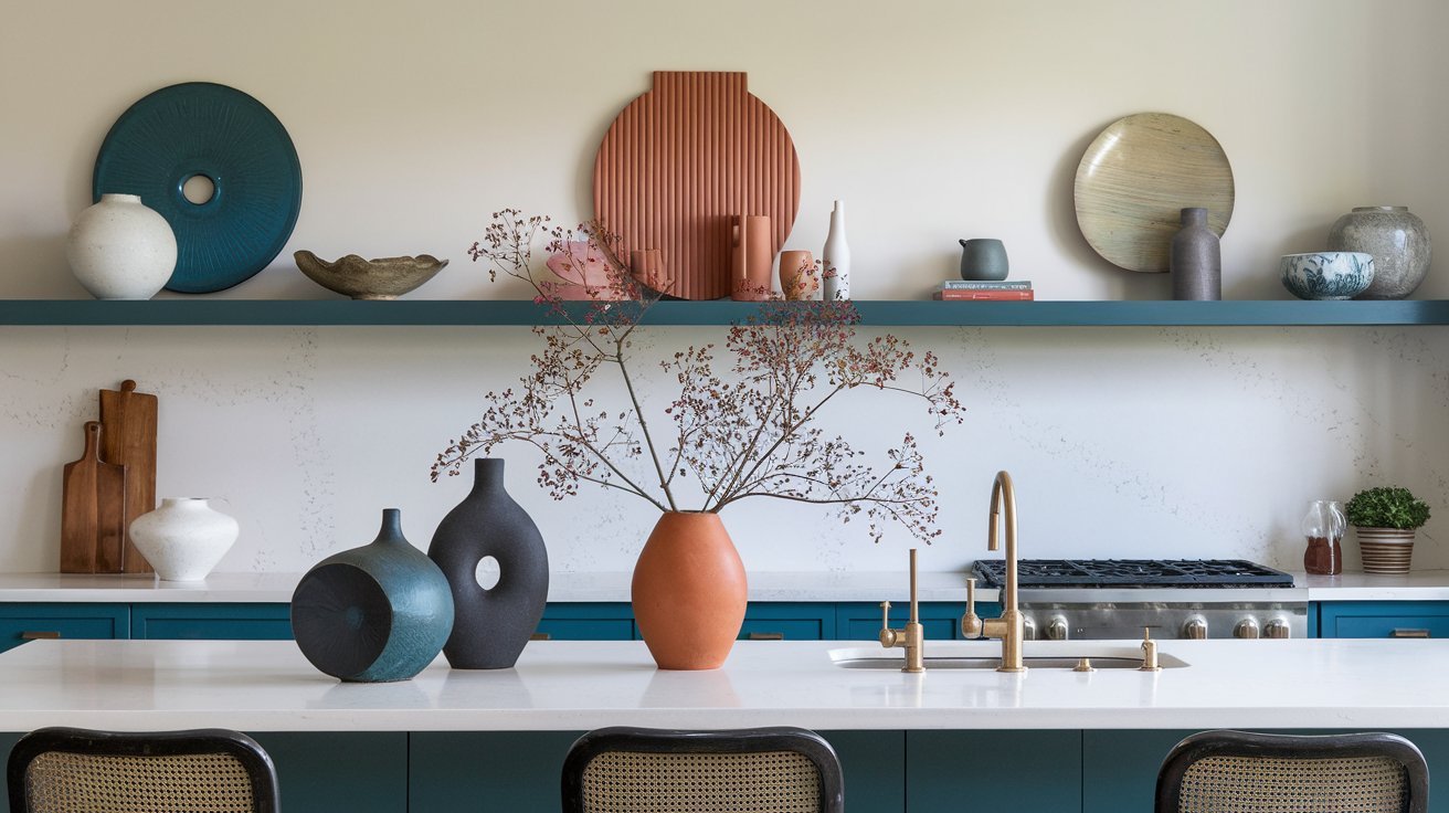 4. Add Statement Vases and Sculptural Pieces