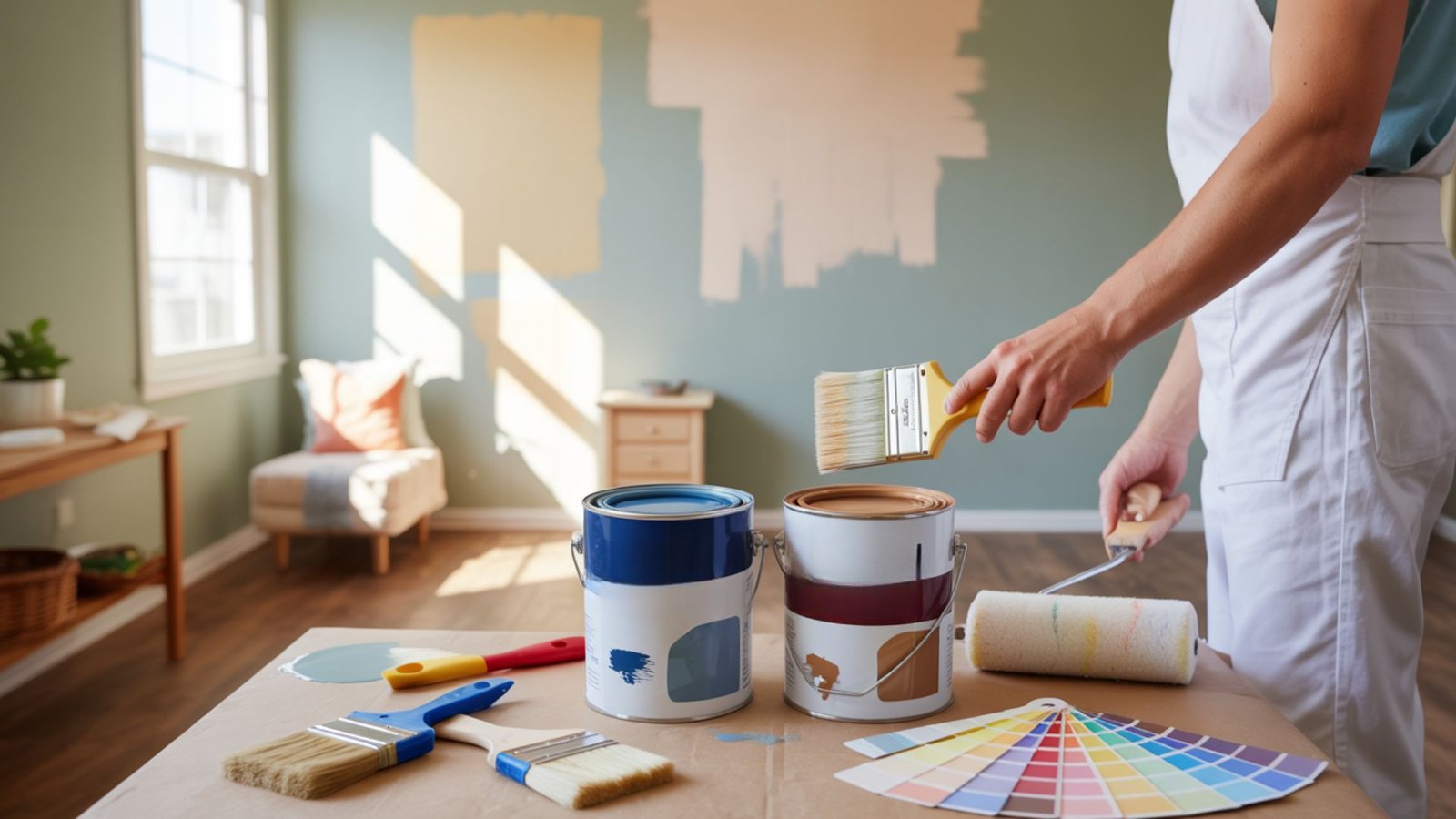 What's the Difference Between Latex and Acrylic Paint?