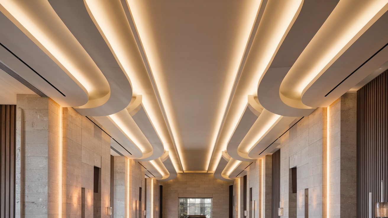 Pop Ceiling with Cove Lighting