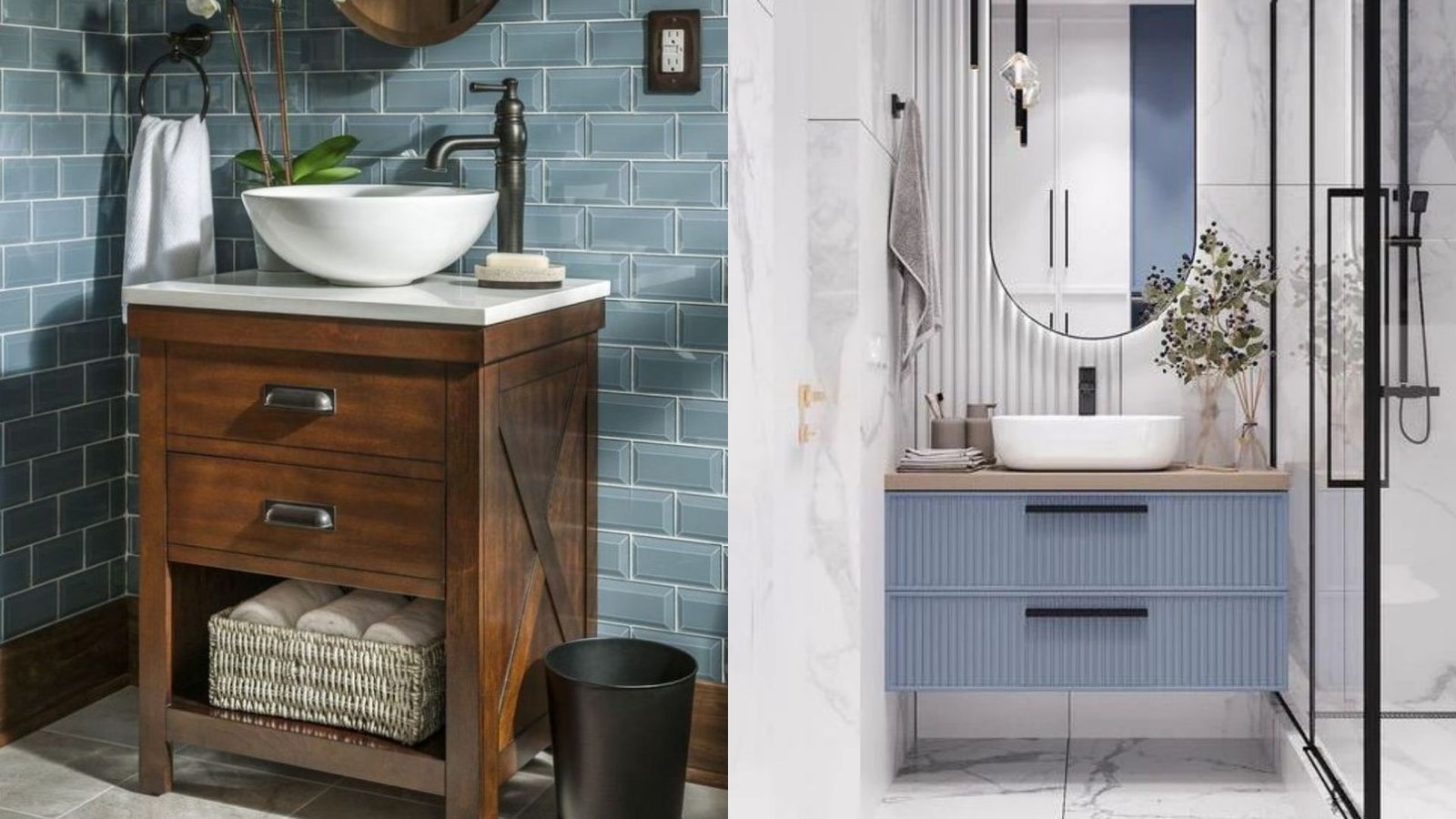 Vessel and Floating Vanities