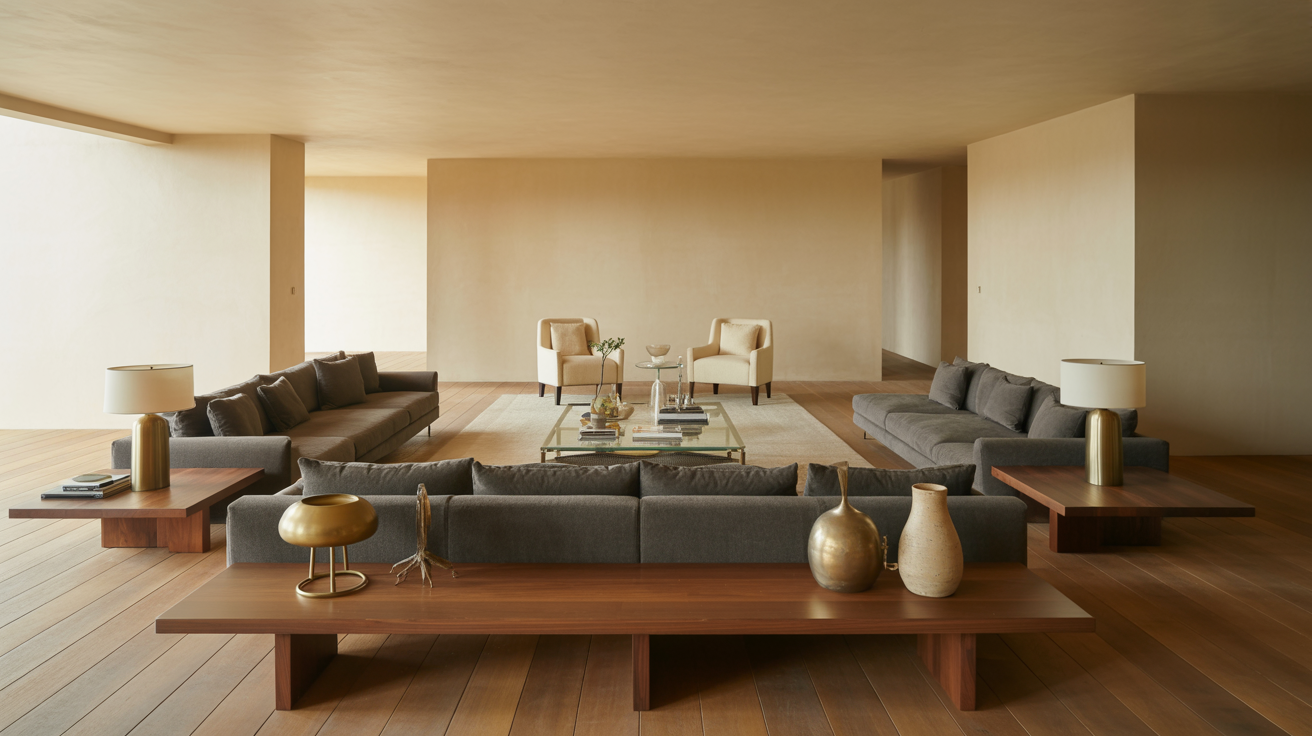 2. Floating Furniture Layout