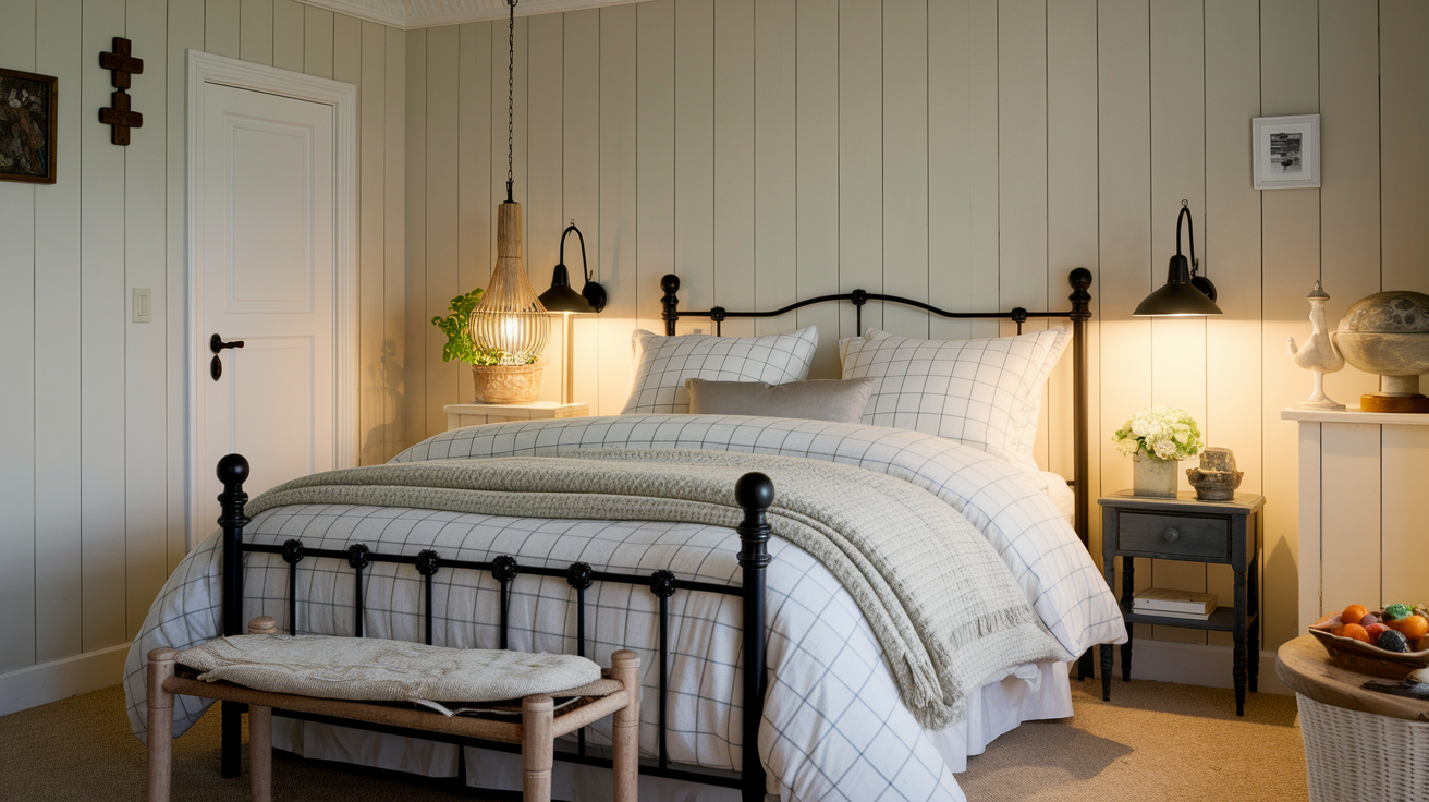 Cozy Cottage Vibes with Black Details