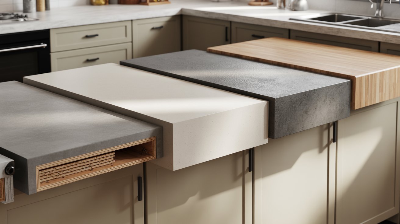 Standard Countertop Thickness for Other Materials