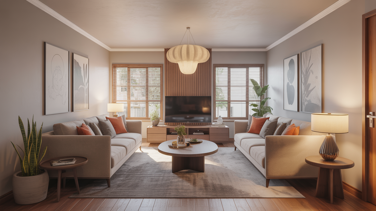 L-Shaped Seating Arrangement