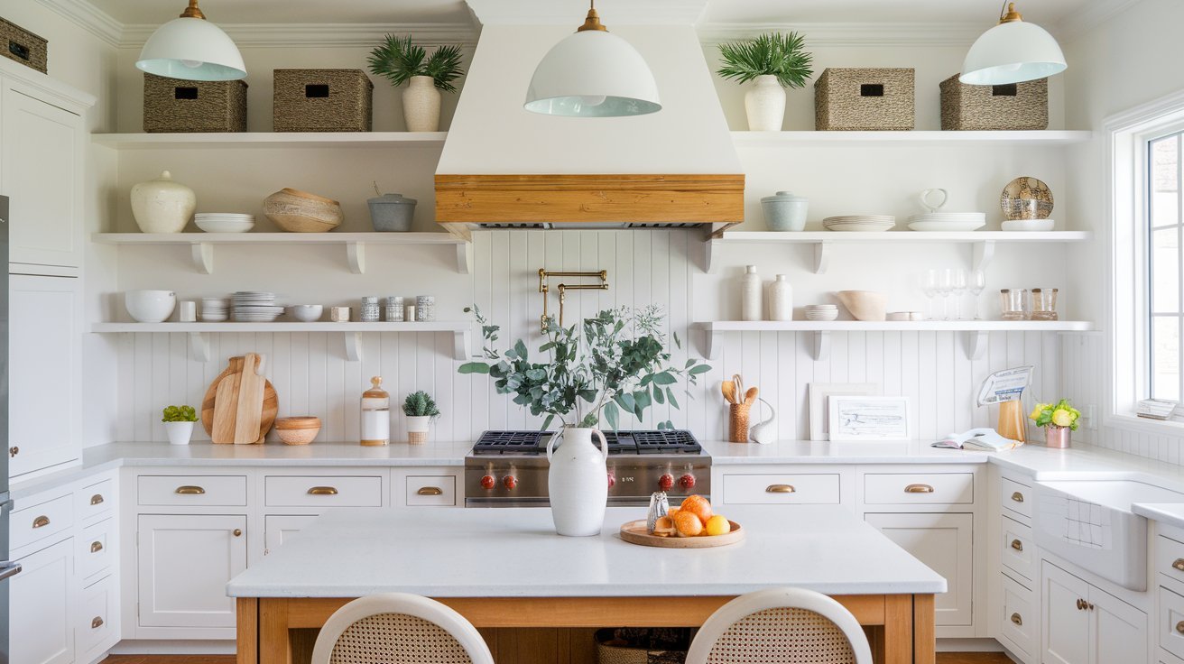 How to Decorate Above Kitchen Cabinets