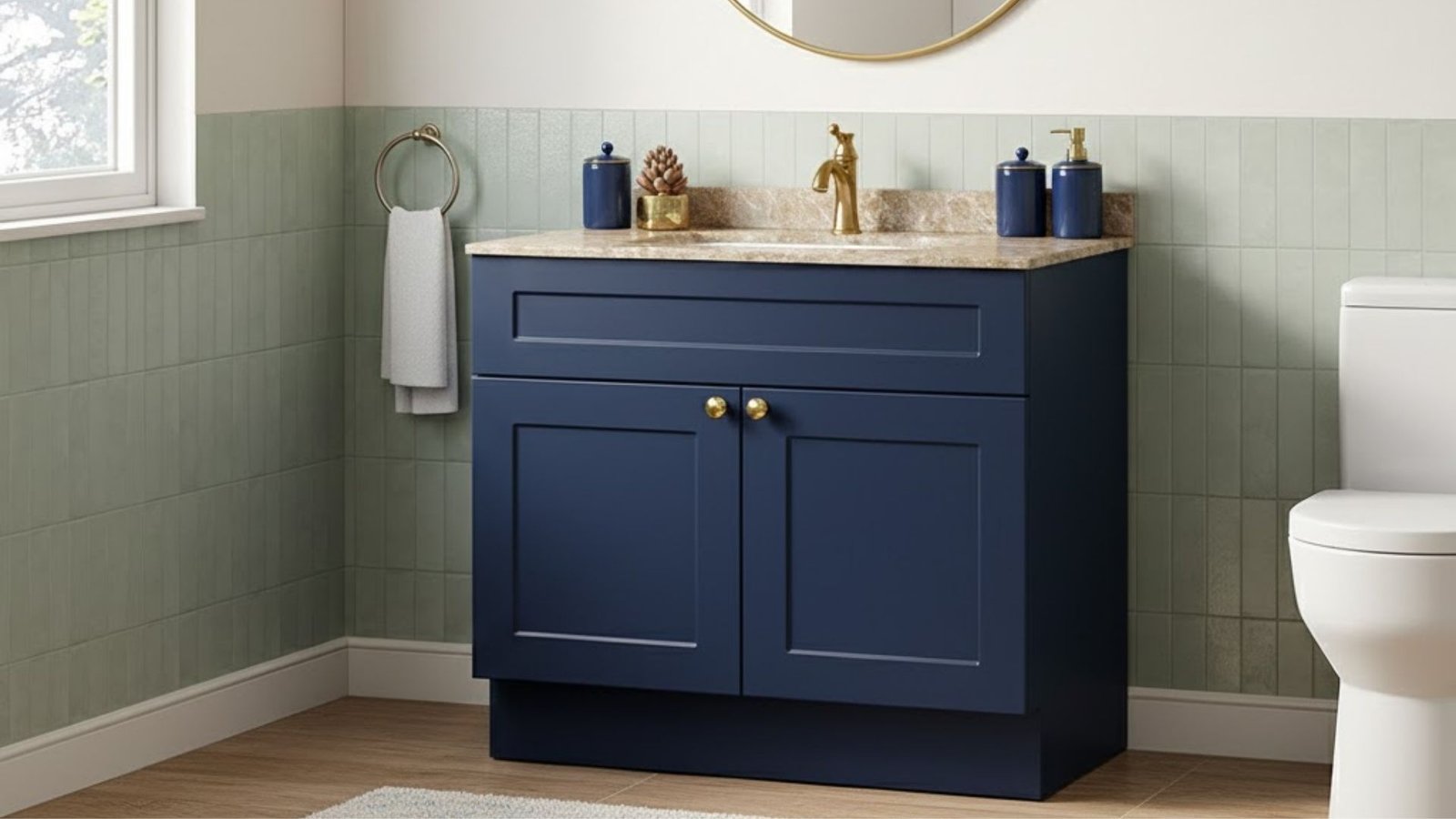Single Sink Bathroom Vanity Dimensions 
