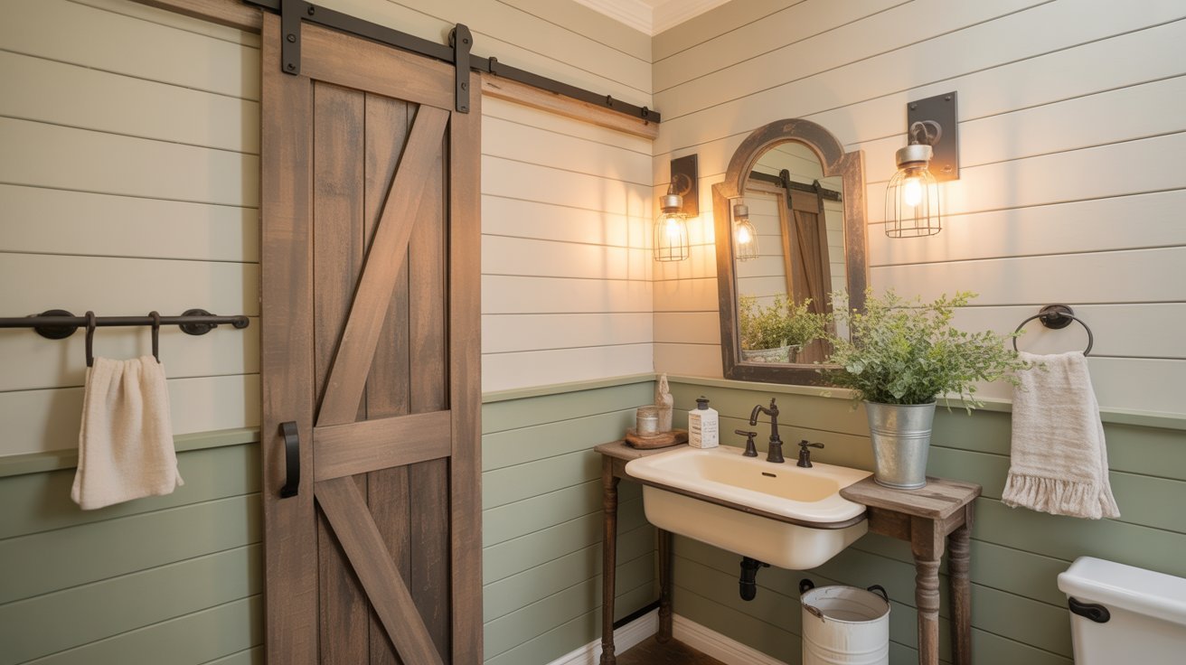 Farmhouse Chic Theme Rustic Meets