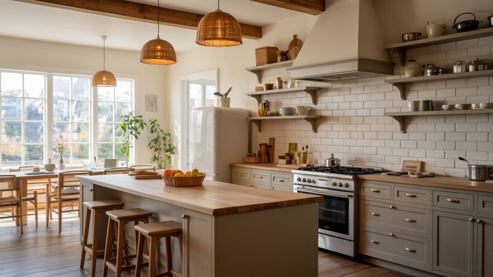 Dark Taupe Cabinets for a Moody Look