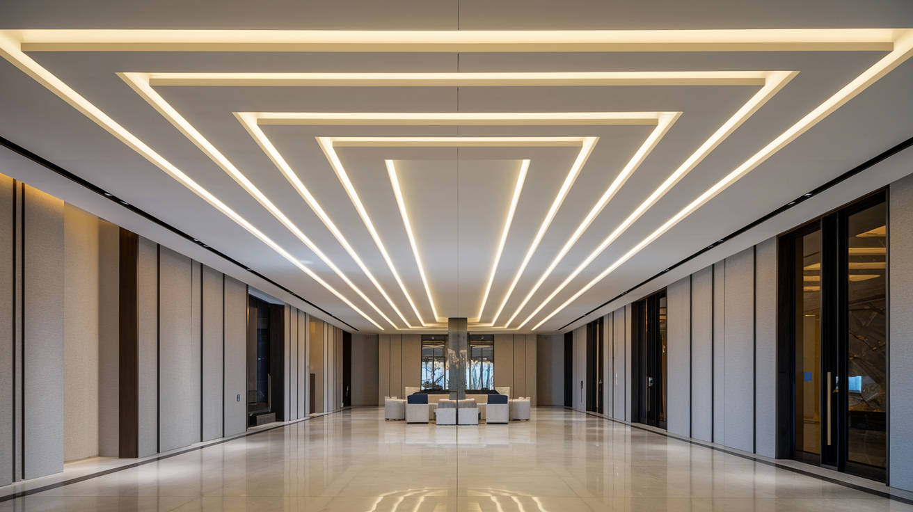 Layered Tray Ceiling