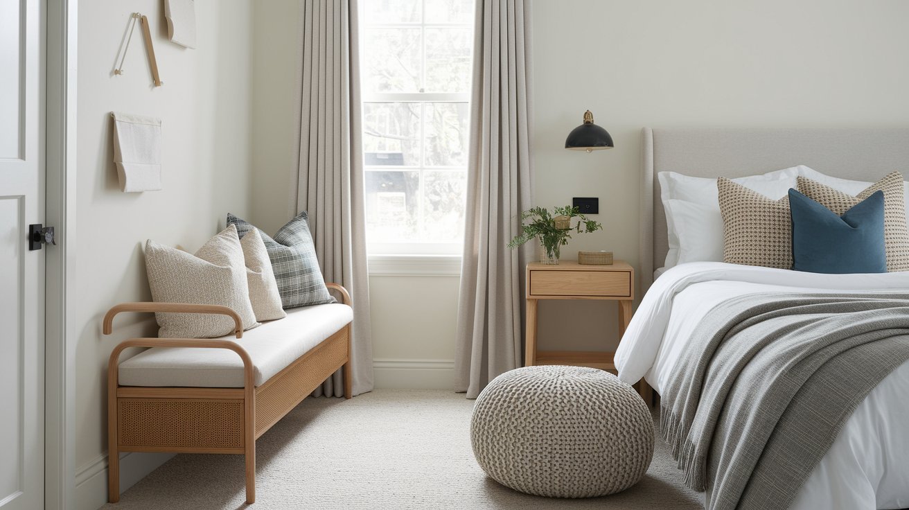 Compact Accent Chairs or Benches