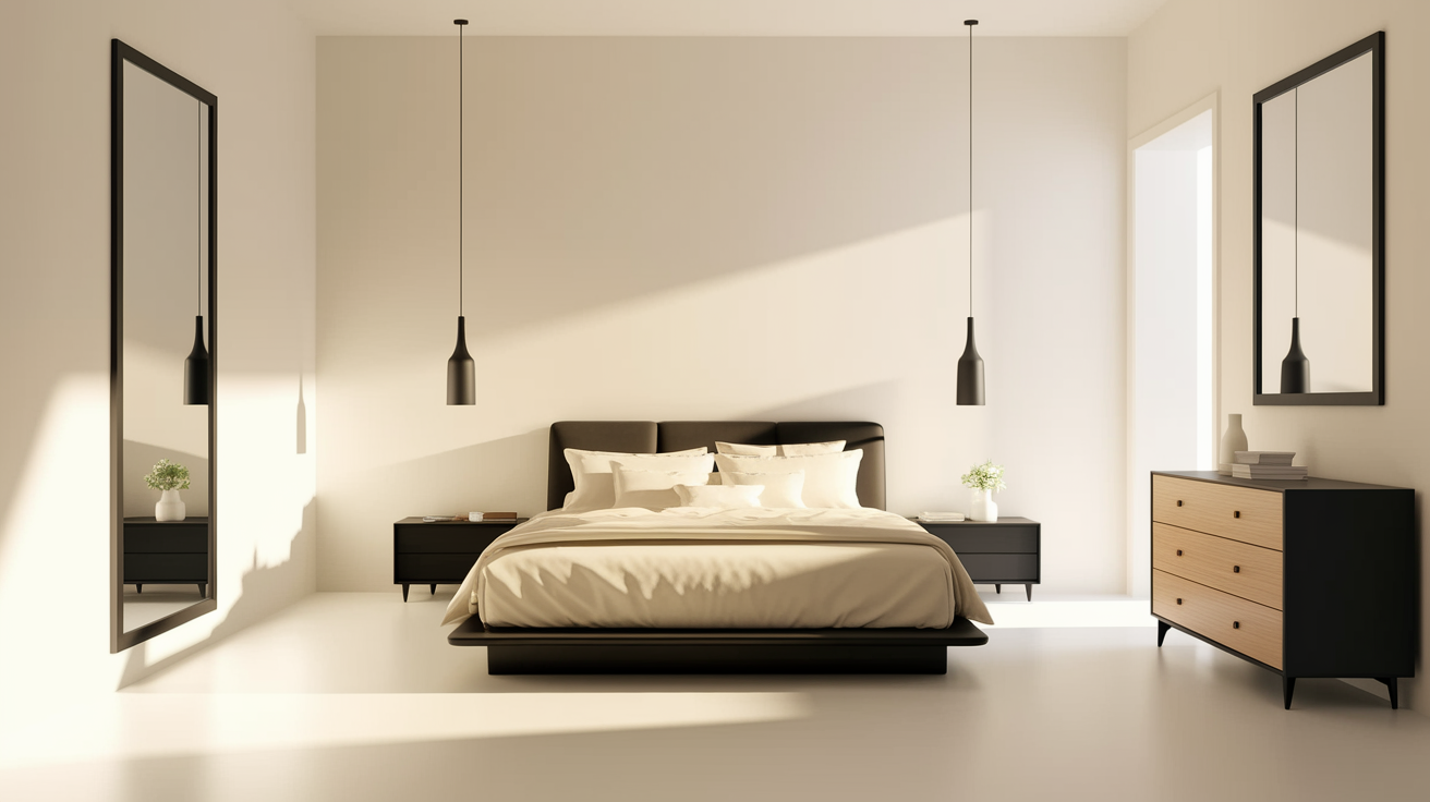 Minimalist Black and Cream Palette