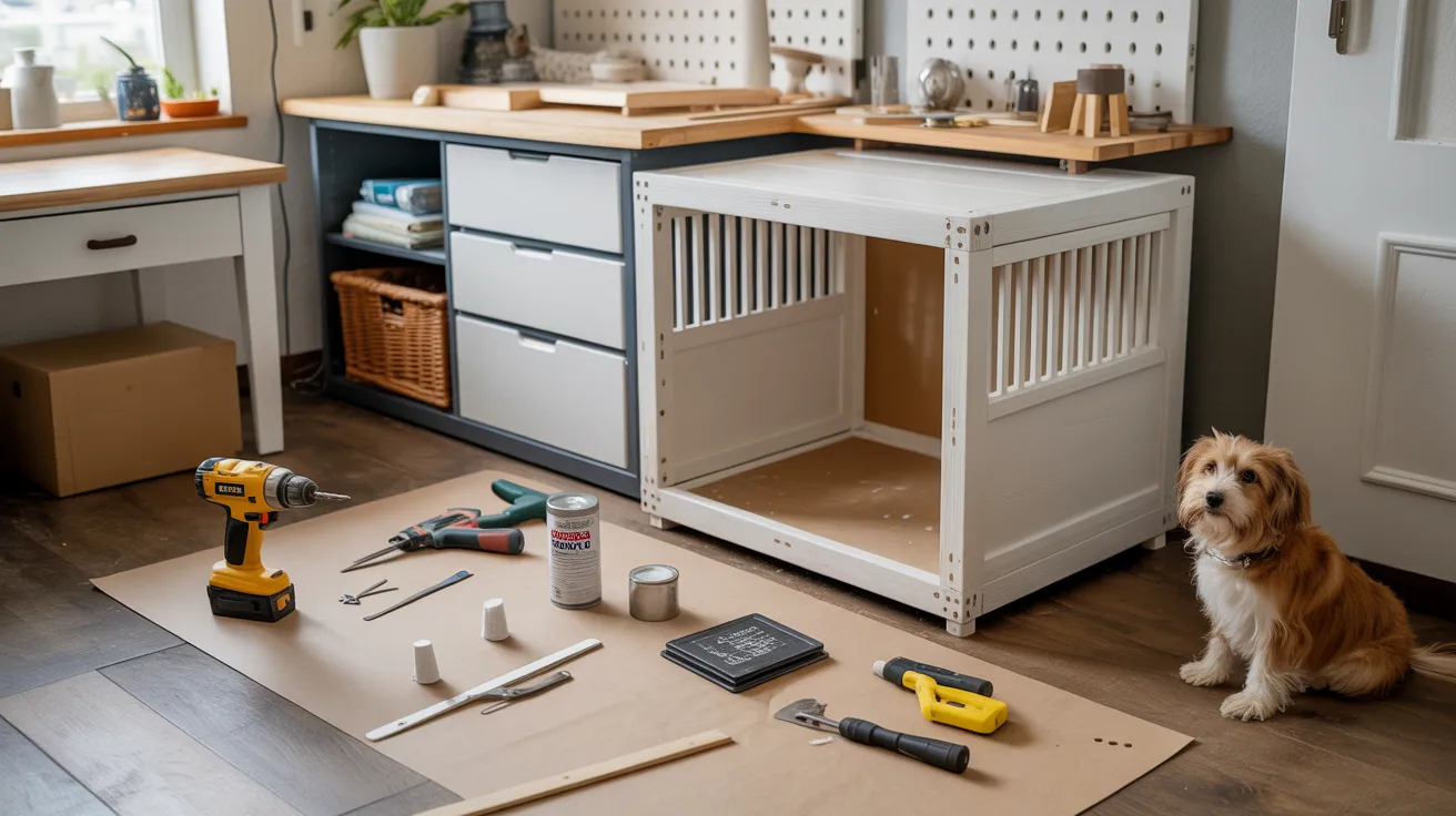 Step-by-Step Guide to Building Your IKEA Dog Crate Hack