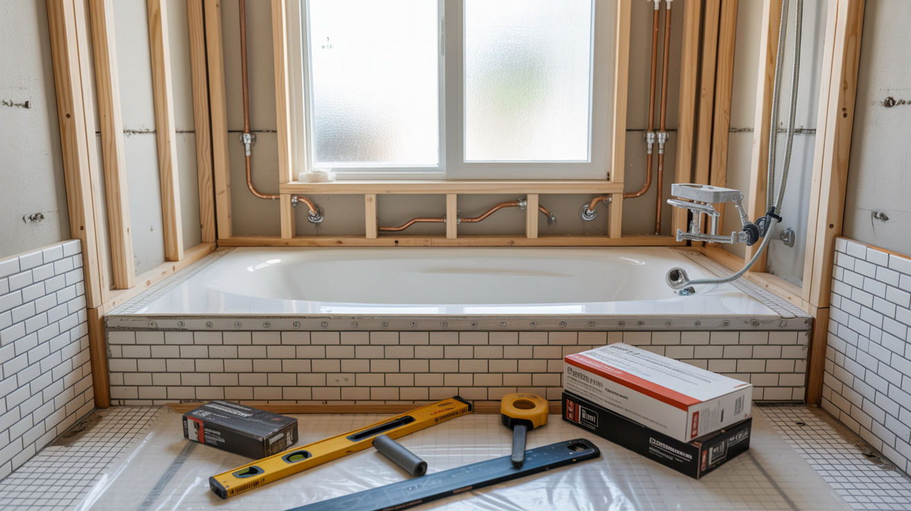 Prep the Space and Adjust Plumbing
